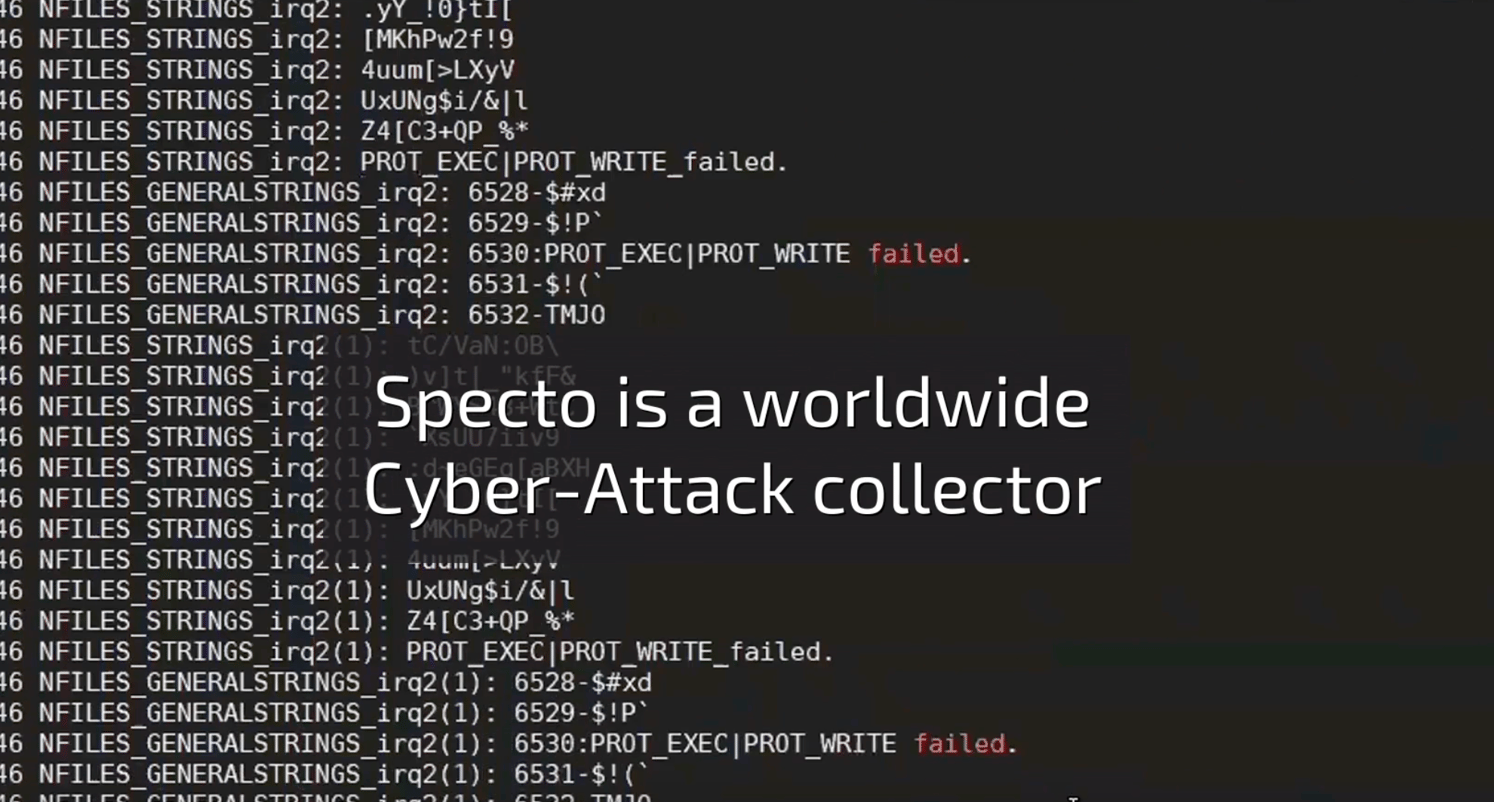 Specto monitors and analyzes real-world attacker behavior, malicious activity, indicators of compromise, and emerging attack techniques. Specto monitors and analyzes real-world attacker behavior, malicious activity, indicators of compromise, and emerging attack techniques.